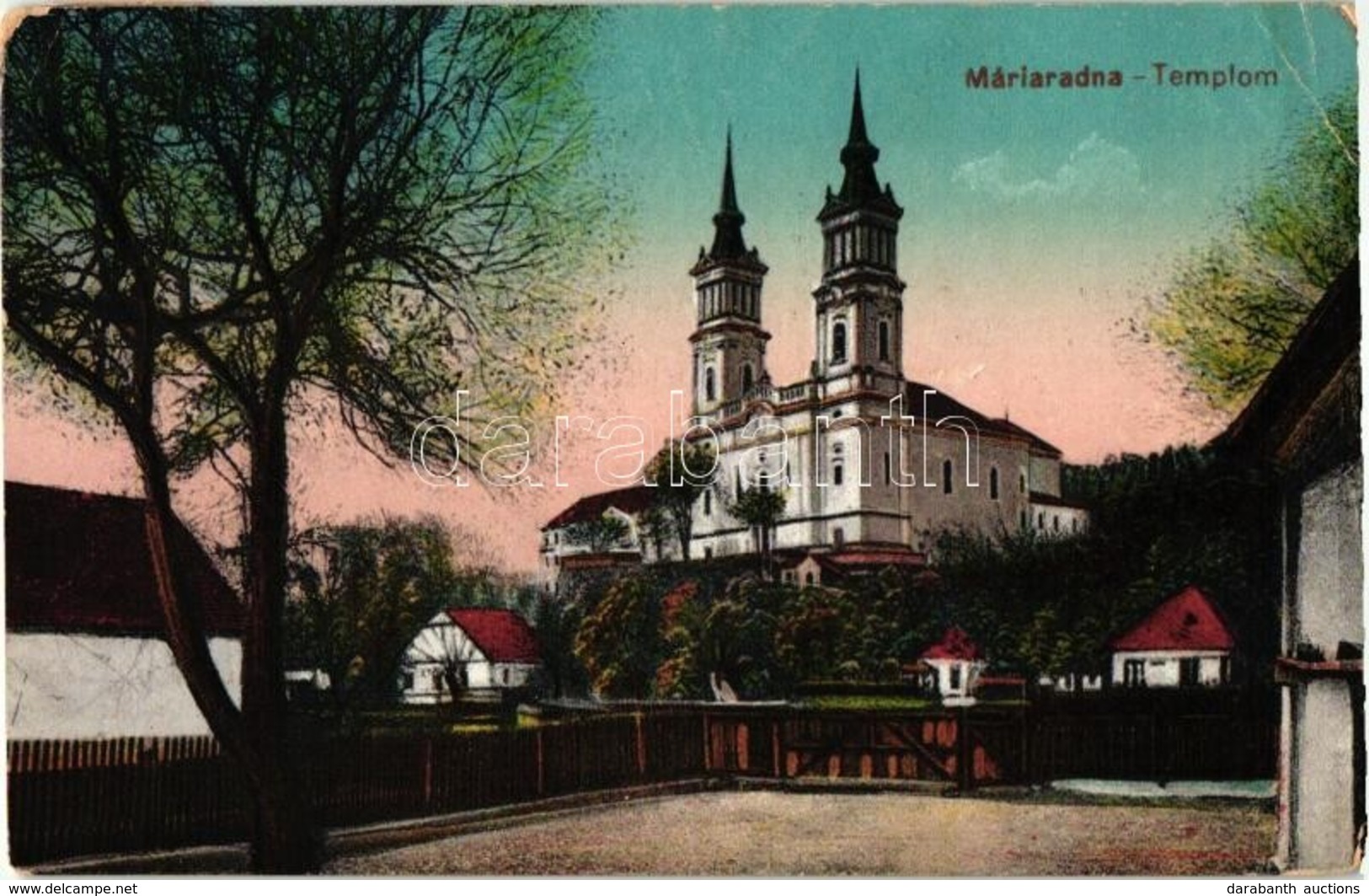 T2/T3 Máriaradna, Radna; Katolikus Templom, Szent Ferenc Rend Kiadása / Church (EK) - Unclassified