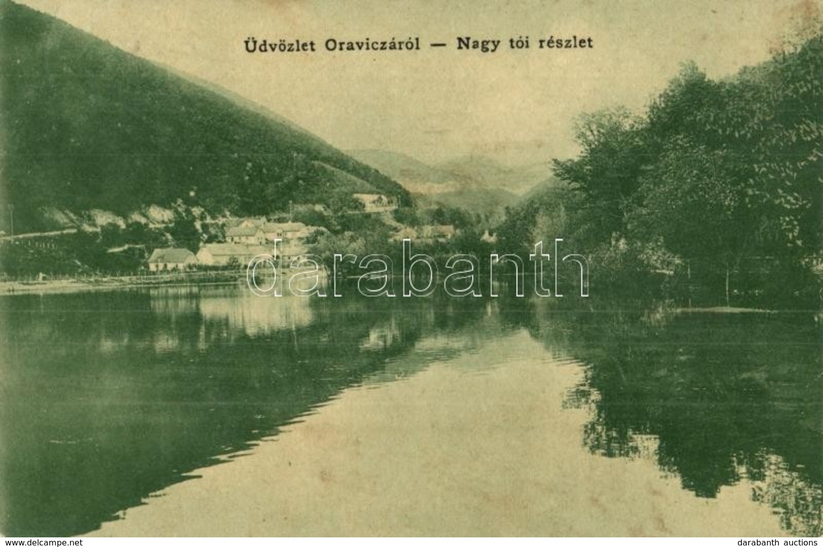 T2 Oravica, Oravita; Nagy Tó. W. L. 1209. / Lake - Zonder Classificatie