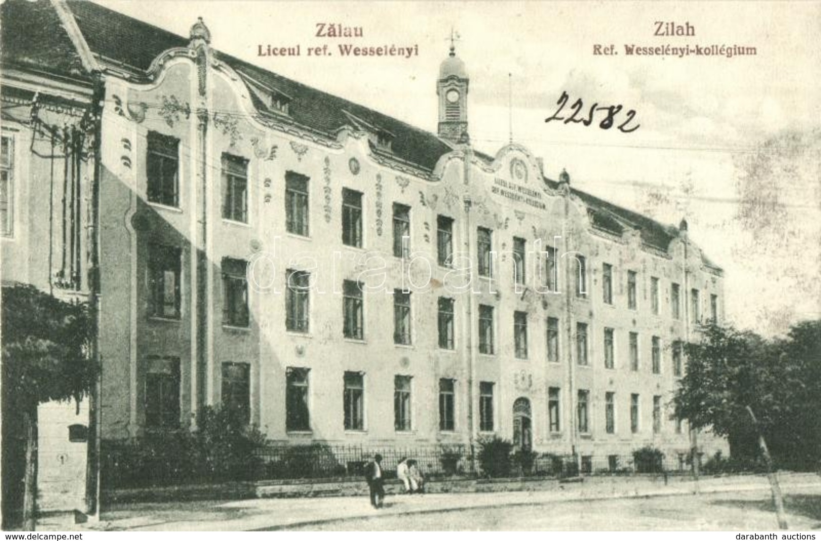 * T2/T3 Zilah, Zalau; Református Wesselényi Kollégium / Boarding School (Rb) - Zonder Classificatie