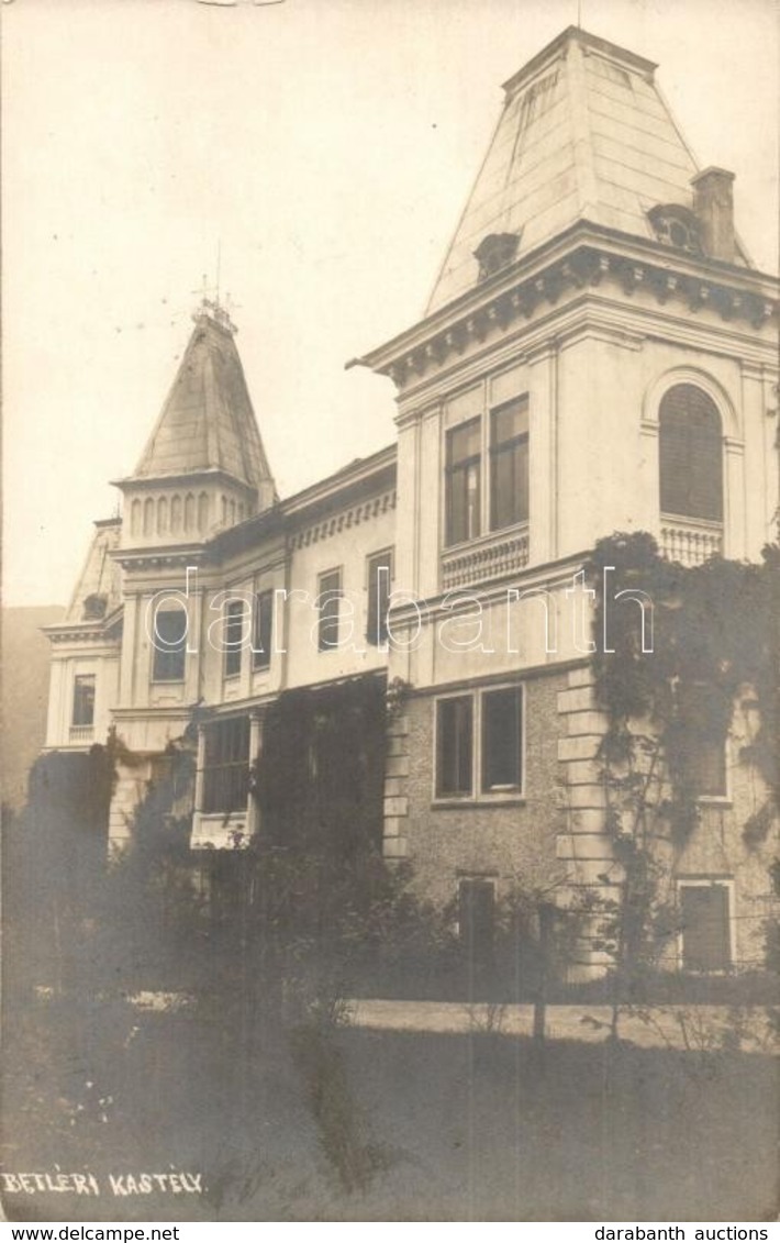 ** T2 Betlér, Betliar; Gróf Andrássy Géza Kastély / Castle. Photo - Ohne Zuordnung