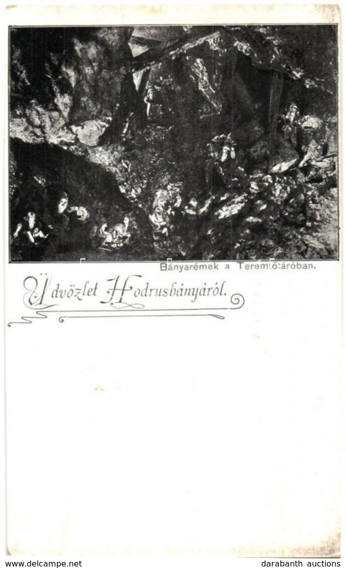 ** T4 Hodrusbánya, Banská Hodrusa (Hodrushámor, Hodrusa-Hámre); Bányarémek (törpék) A Teremt? Táróban / Dwarves In The M - Zonder Classificatie