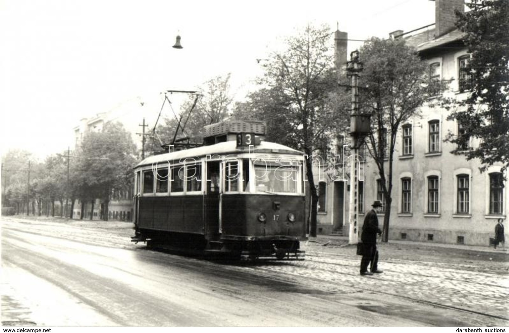 * T2 1967 Kassa, Kosice; Villamos, Utcakép / Tram, Street View, Foto H. Lehnhart, Verlag Josef Otto Slezak - Zonder Classificatie