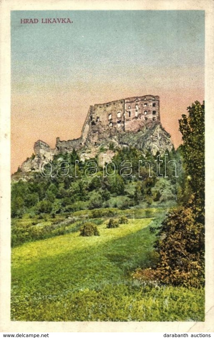 T2/T3 Likavka, Likava (Rózsahegy, Ruzomberok); Vár / Hrad / Castle Ruins (EK) - Non Classificati