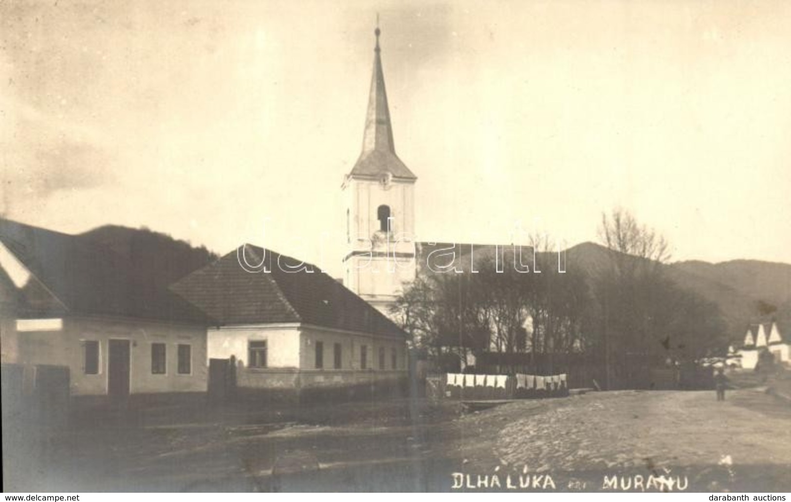 ** T2 Murányhosszúrét, Muránska Dlhá Lúka; Római Katolikus Templom, Utca / Church, Street, Photo - Zonder Classificatie