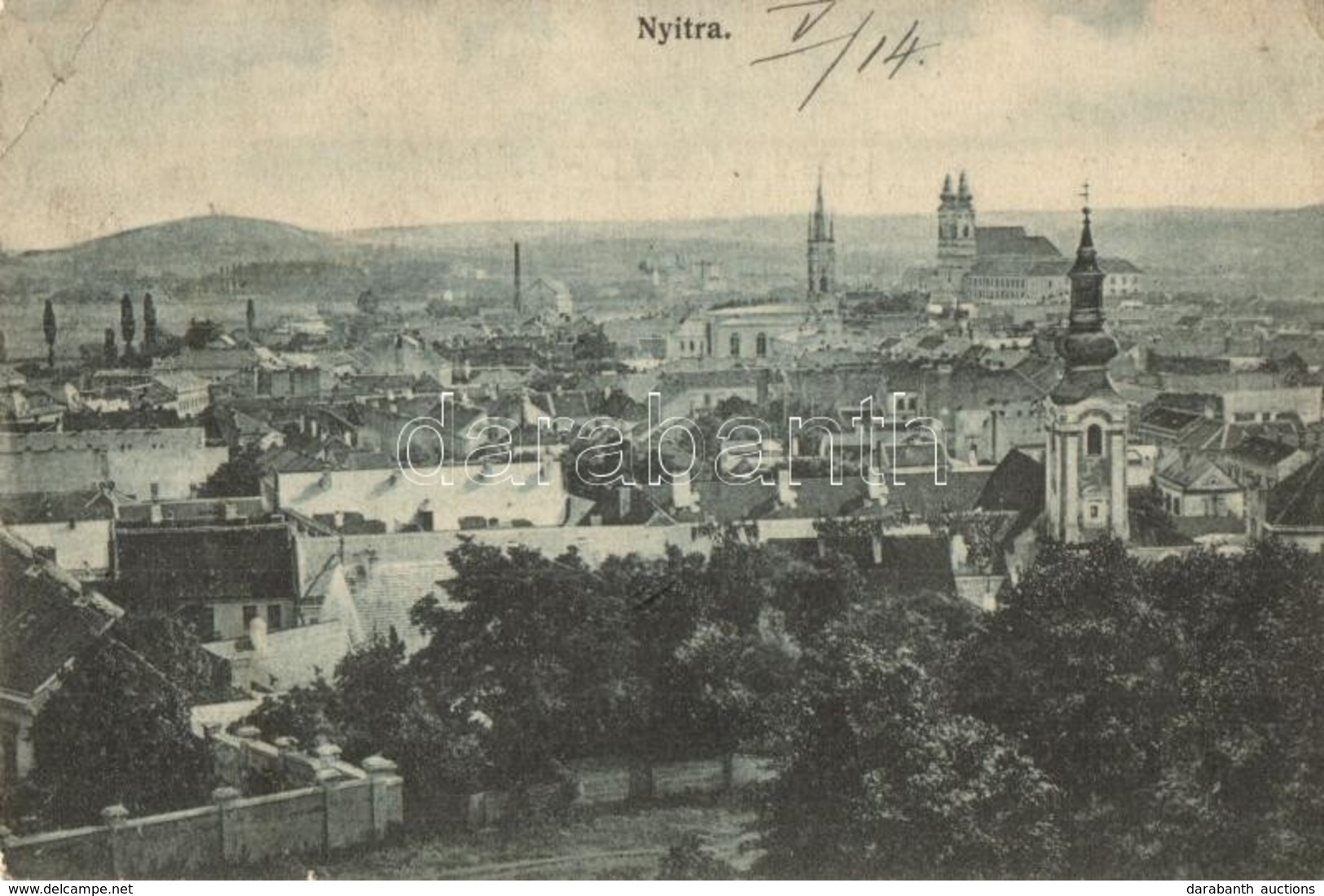 T3 Nyitra, Nitra; Látkép. Felsner Kiadása / General View (EB) - Non Classés