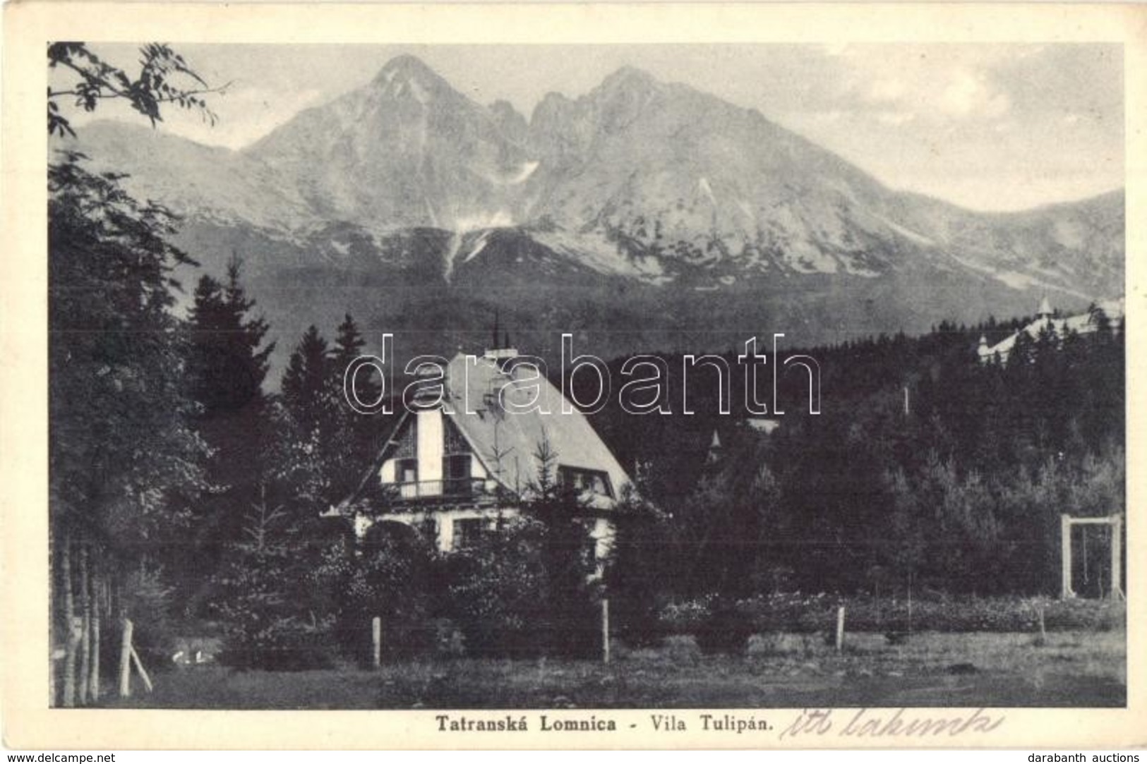 T2 Tátralomnic, Tatranská Lomnica; Tulipán Villa / Villa - Ohne Zuordnung