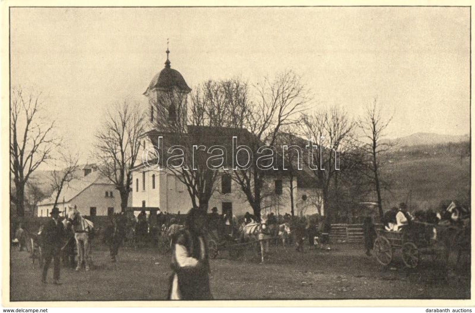 ** T2/T3 K?rösmez?, Jaszinya, Jasina, Yasinia; Horní Cerkov / Templom / Church (EK) - Unclassified