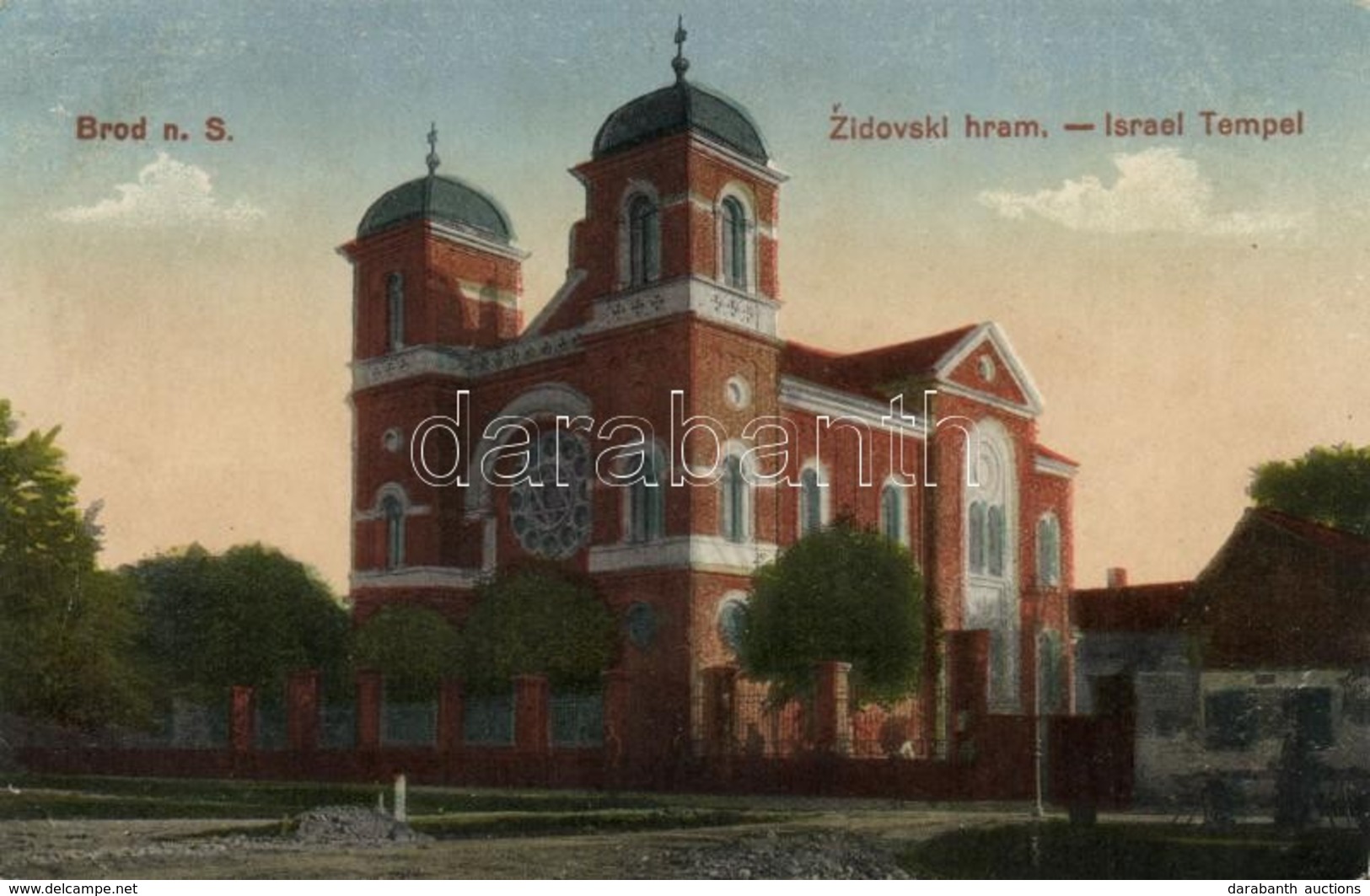 T3 Bród, Brod Na Savi; Zidovski Hram / Synagogue (EB) - Non Classés