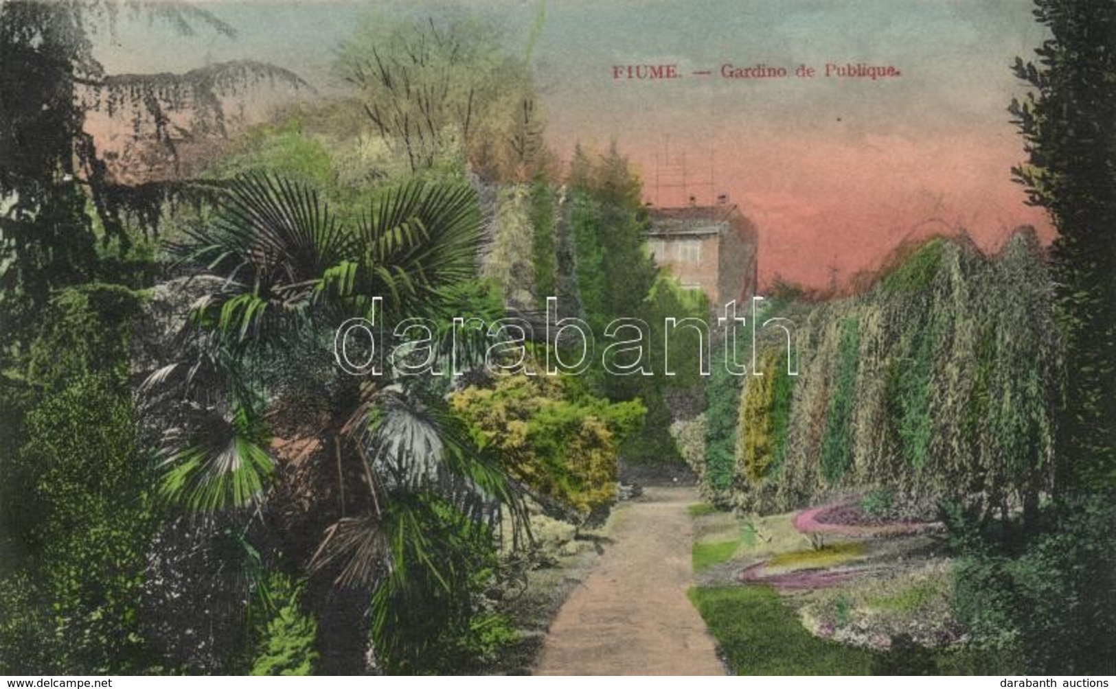 T2 Fiume, Gardino De Publique / Garden - Unclassified