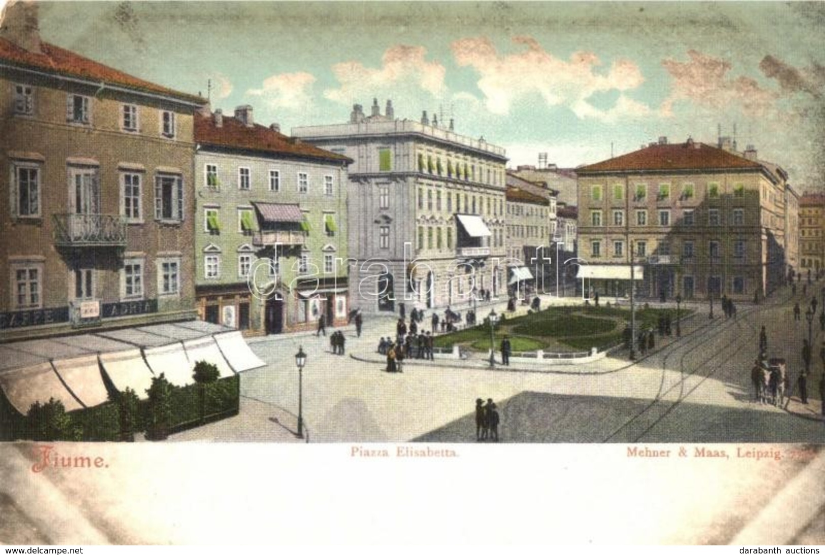 ** T3/T4 Fiume, Piazza Elisabetta / Square - Non Classés