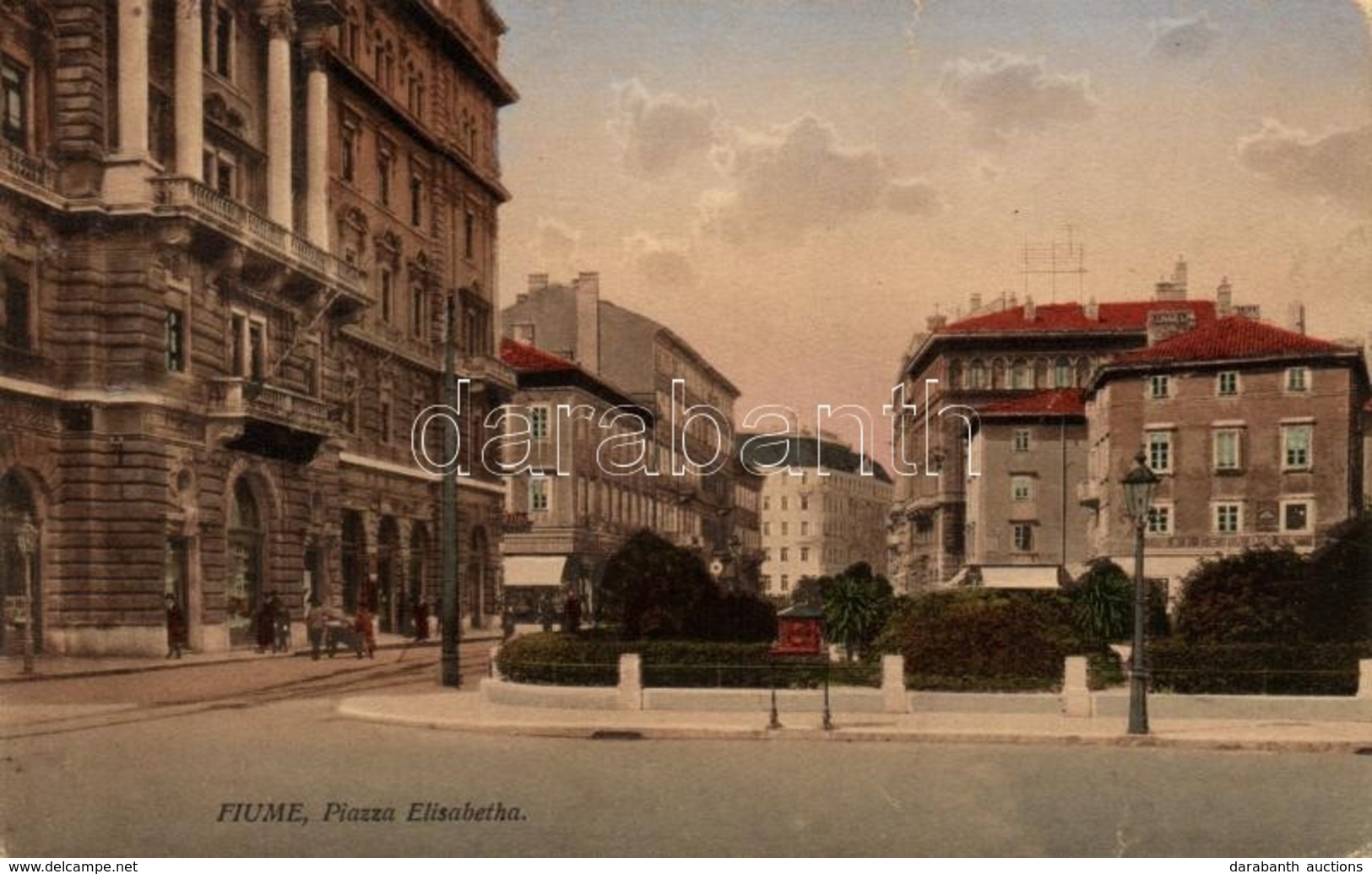 T2/T3 Fiume, Piazza Elisabetha / Square (EK) - Zonder Classificatie