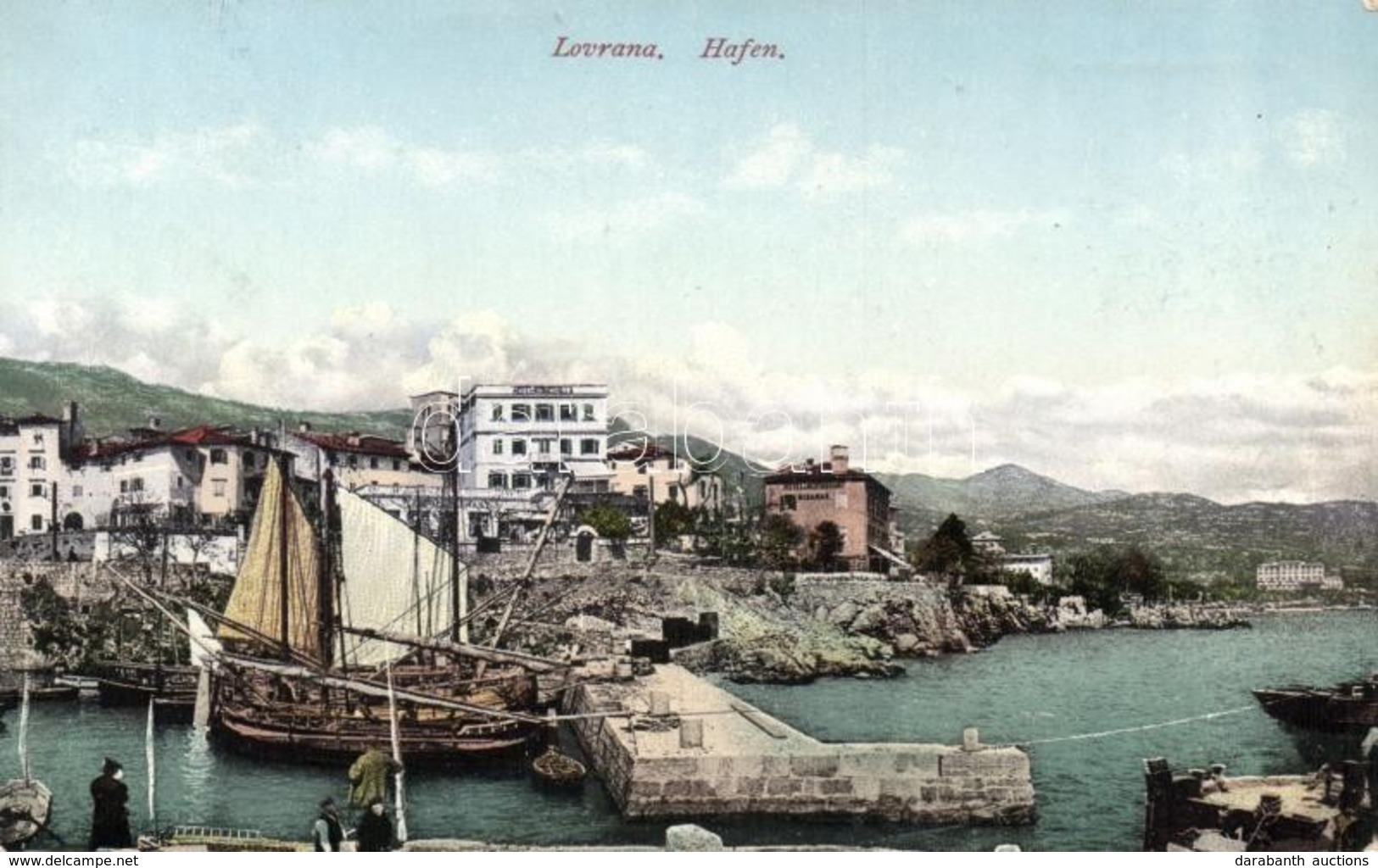 T2 Lovran, Lovrana; Hafen / Port - Non Classés