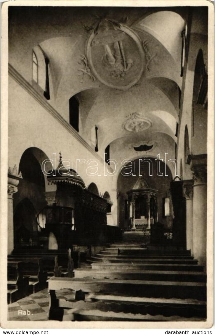 ** T2 Rab, Templom Bels? / Church Interior - Zonder Classificatie