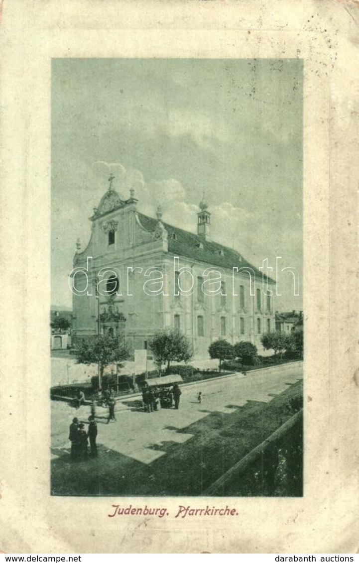 T2/T3 Judenburg, Pfarrkirche / Church. W.L. Bp. 1934.  (EK) - Unclassified