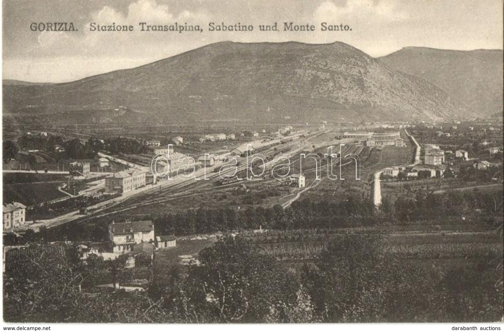 * T2 Gorizia, Görz, Gorica; Stazione Transalpina, Sabatino Und Monte Santo. Verlag Anton Pertot / Bohinj Railway Station - Ohne Zuordnung