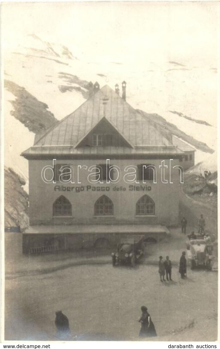 ** T2/T3 Passo Dello Stelvio, Stilfser Joch (Südtirol); Albergo Passo Dello Stelvio / Hotel. Photo (gluemark) - Zonder Classificatie