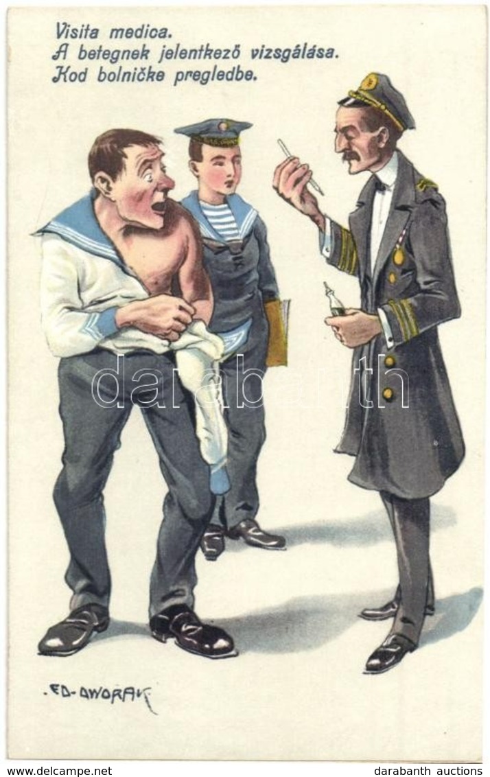 ** T2/T3 Visita Medica / A Betegnek Jelentkez? Vizsgálása / Kod Bolnicke Pregledbe / Medical Examination. Austro-Hungari - Non Classés