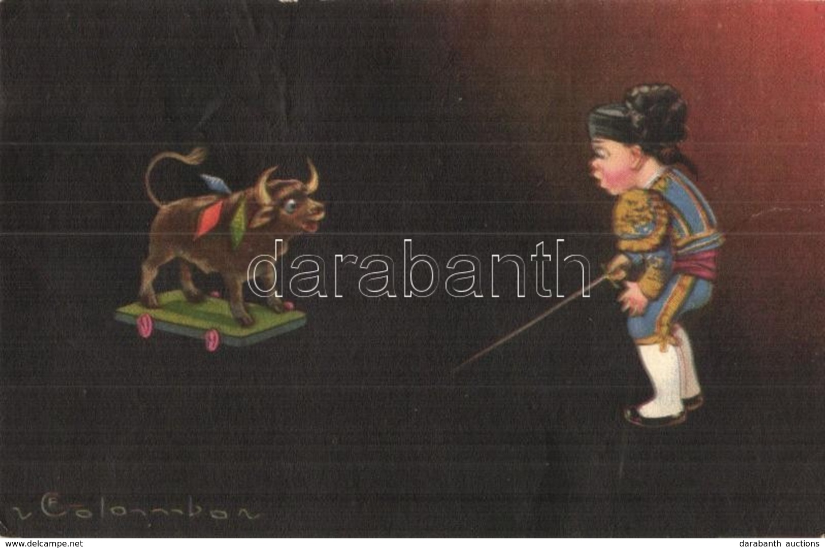 ** * 4 Db RÉGI Bikaviadal Motívumlap / 4 Pre-1945 Bullfight Motive Postcards - Zonder Classificatie