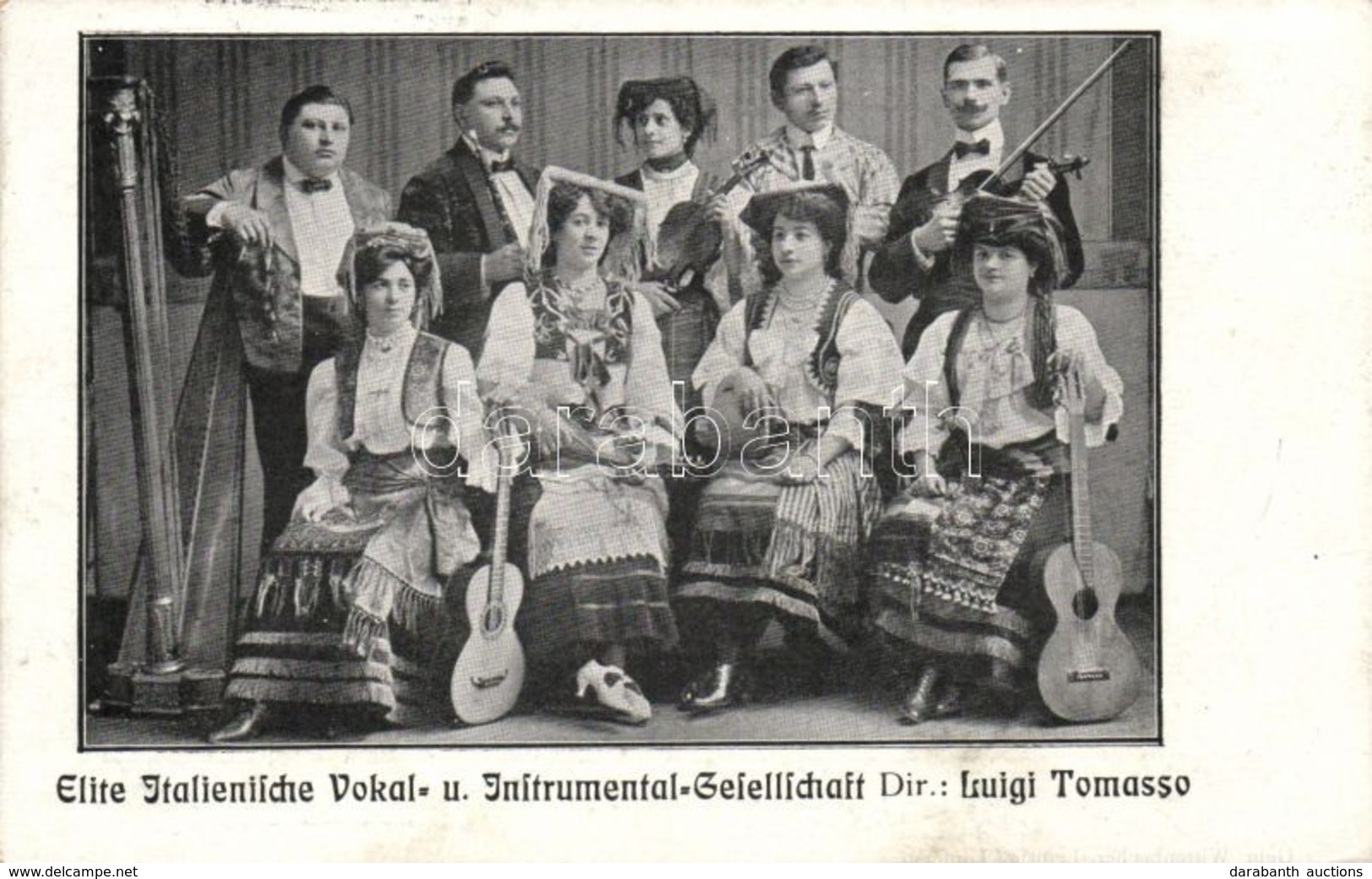 T3 Elite Italienische Vokal- Und Instrumental Gesellschaft Dir. Luigi Tomasso / Italian Folk Band (fa) - Zonder Classificatie