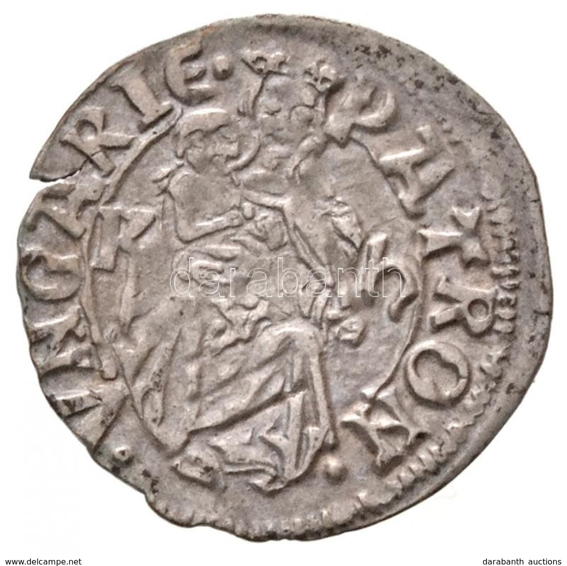 1498-1503K-h Denár Ag 'II. Ulászló' (0,43g) T:2
Hungary 1498-1503K-h Denar Ag 'Wladislaus II' (0,43g) C:XF
Huszár: 805.  - Zonder Classificatie