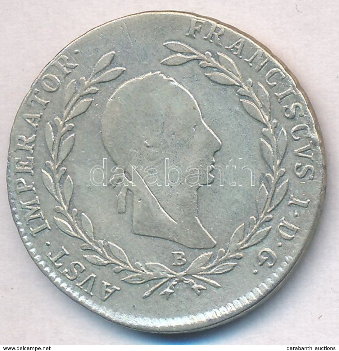 1830B 20kr Ag 'Ferenc' (6,5g) T:2-,3 - Ohne Zuordnung