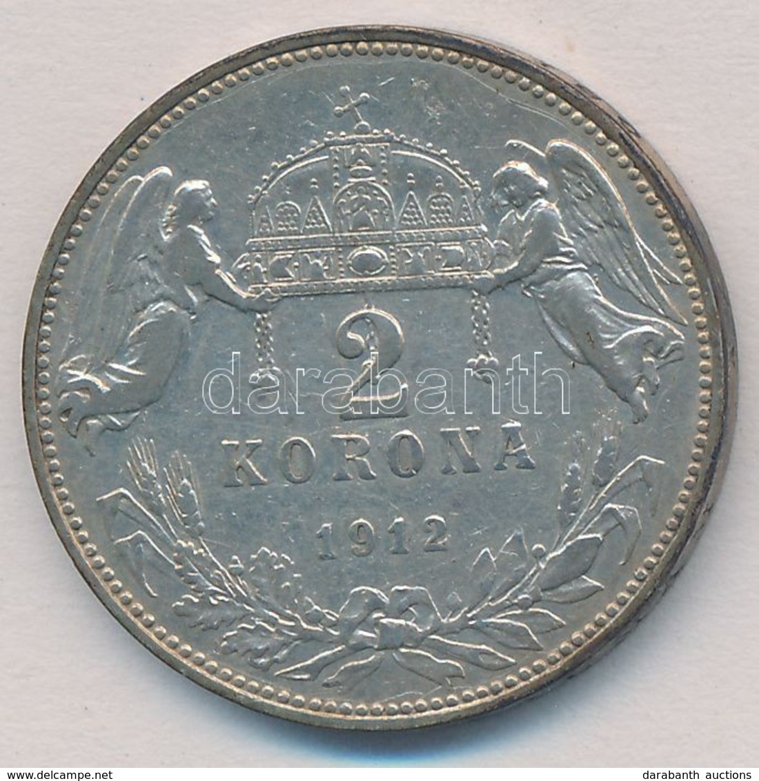 1912KB 2K Ag 'Ferenc József' T:2,2- Patina 
Adamo K6 - Non Classificati