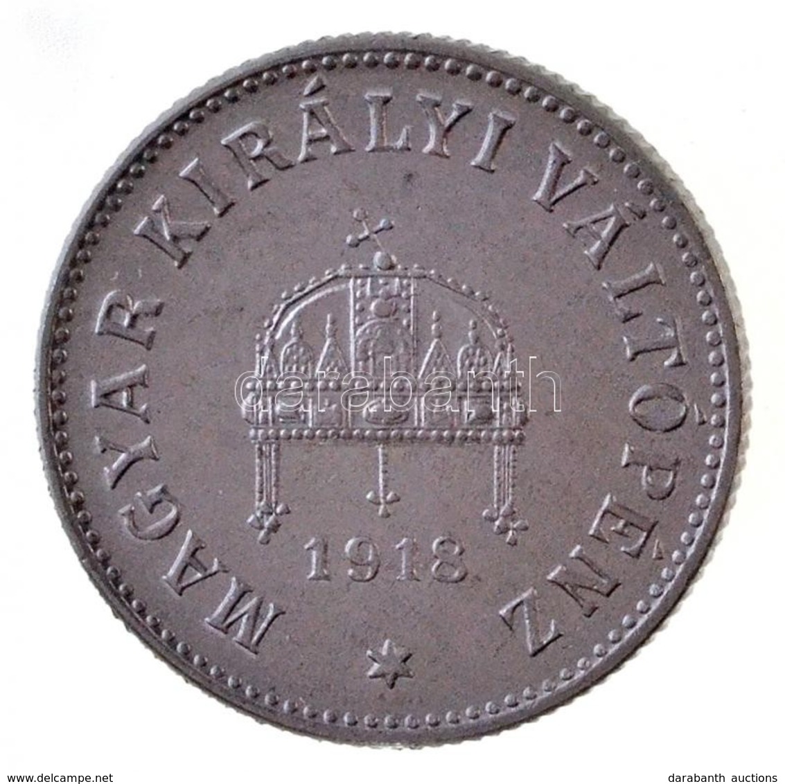 1918. 10f Fe Rozettával, Artex-veret T:1 
Adamo K3.2 - Non Classificati