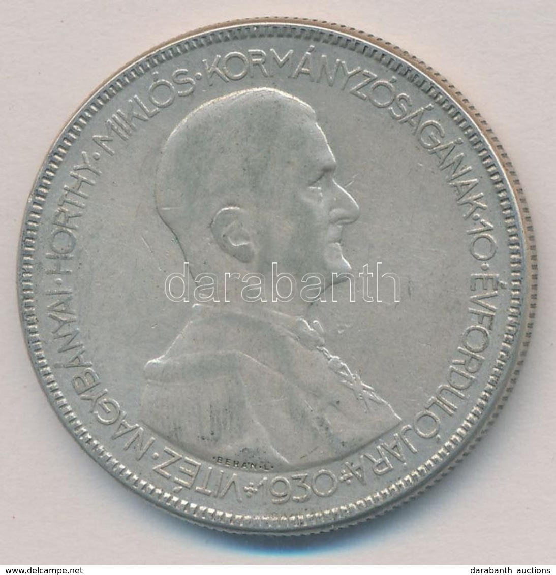 1930. 5P Ag 'Horthy Jobbra' T:3
Adamo P8 - Non Classés