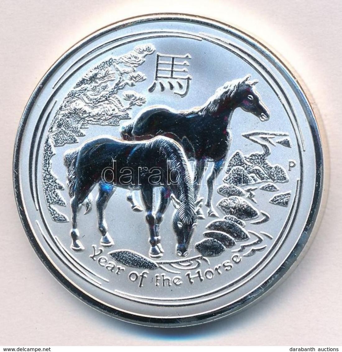 Ausztrália 2014. 1$ Ag 'A Ló éve' T:BU
Australia 2014. 1 Dollar Ag 'Year Of The Horse' C:BU - Ohne Zuordnung