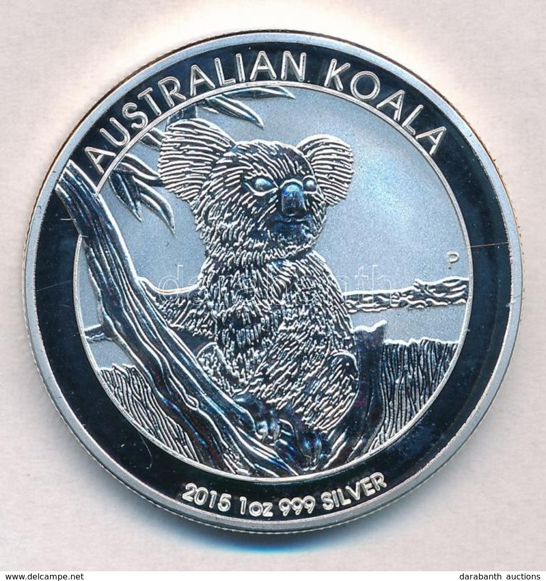 Ausztrália 2015. 1$ Ag 'Ausztrál Koala' (1oz/0.999) T:BU
Australia  2015. 1 Dollar Ag 'Australian Koala' (1oz/0.999) C:B - Zonder Classificatie