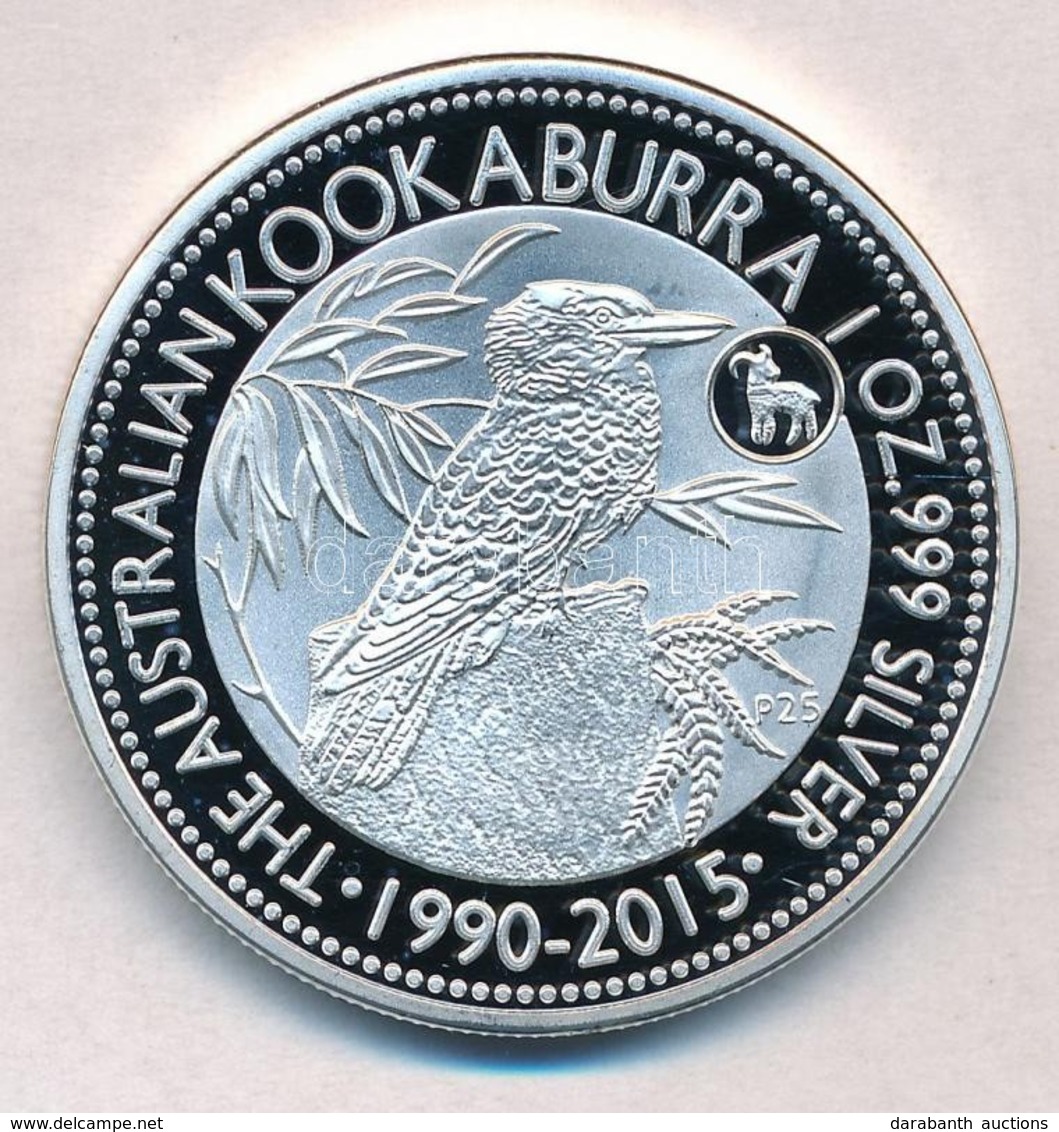 Ausztrália 2015. 1$ Ag 'Kookaburra' (1oz/0.999) T:PP 
Australia 2015. 1 Dollar Ag 'Kookaburra' (1oz/0.999) C:PP - Non Classés