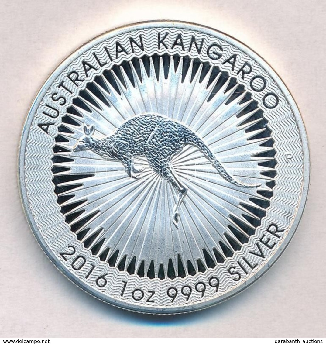 Ausztrália 2016. 1$ 'II. Erzsébet / Ausztrál Kenguru' (1oz/0.999) T:BU
Australia 2016. 1 Dollar 'Elisabeth II / Australi - Non Classés
