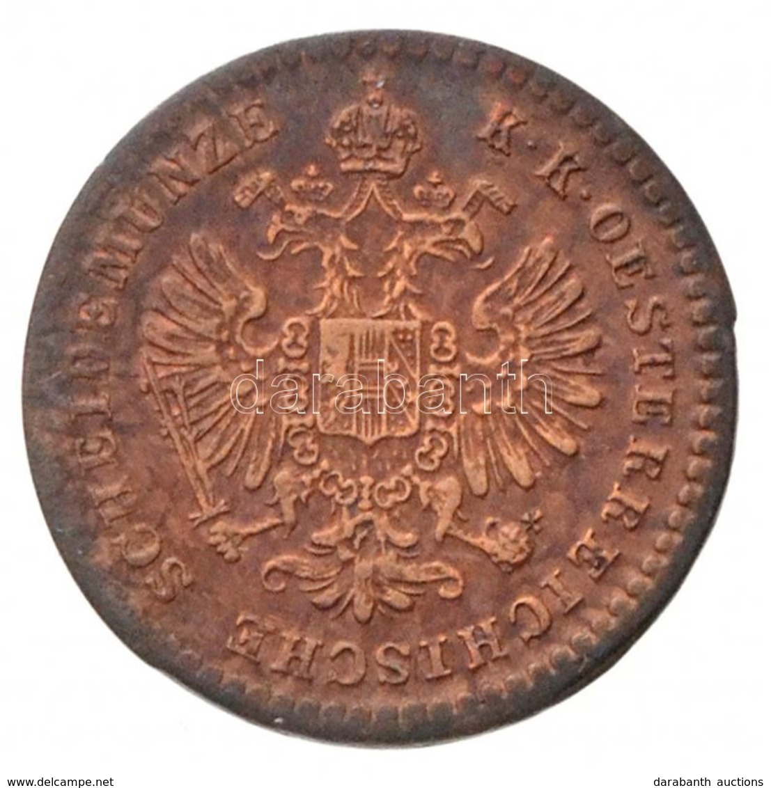 Ausztria 1859A 5/10kr Cu T:1-,2
Austria 1859A 5/10 Kreuzer Cu C:AU,XF - Ohne Zuordnung