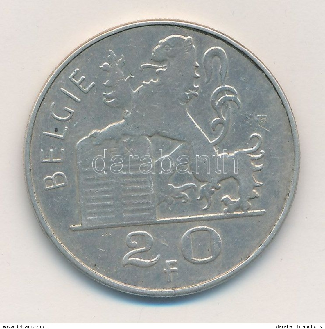 Belgium 1949. 20Fr Ag 'II. Lipót' Holland Körirat T:2-
Belgium 1949. 20 Francs Ag 'Leopold II' Dutch Legend C:VF
Krause  - Unclassified