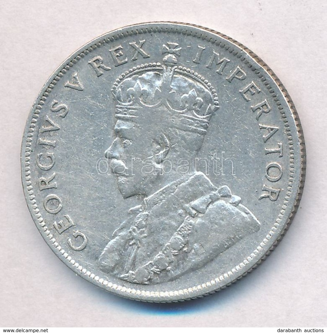 Dél-Afrika 1935. 2Sh Ag 'V. György' T:2 
South Africa 1935. 2 Shilling Ag 'George V' C:XF 
Krause KM#22 - Zonder Classificatie