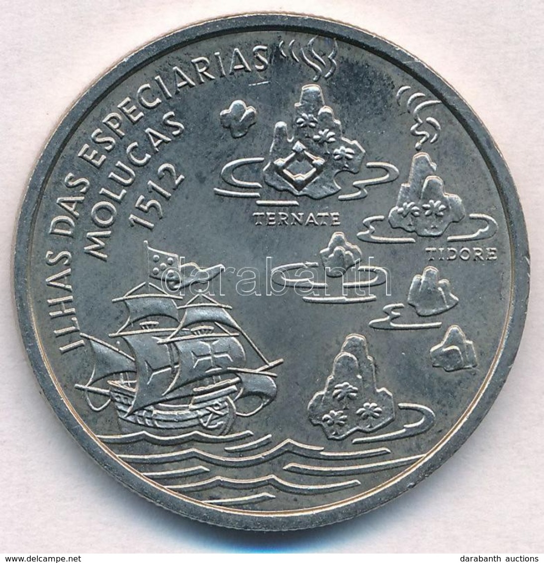 Portugália 1995. 200E Cu-Ni 'Moluca-szigetek' T:1-
Portugal 1995. 200 Escudos Cu-Ni 'Moluca Islands' C:AU
Krause KM#682 - Non Classés