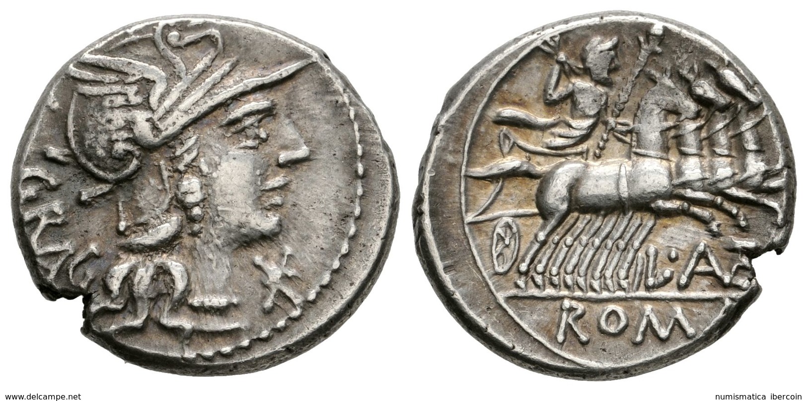 196 L. ANTESTIUS GRAGULUS. Denario. 136 A.C. Roma A/ Cabeza De Roma A Derecha, Bajo El Mentón Signo De Valor Y Detrás Le - Repubblica (-280 / -27)