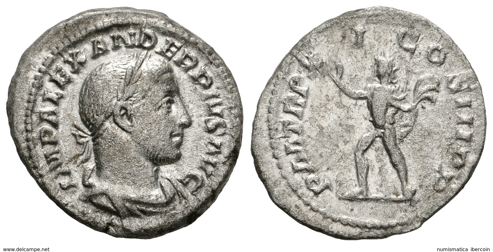 284 ALEJANDRO SEVERO. Denario. 232 D.C. Roma. A/ Busto Laureado Y Drapeado Con Coraza A Derecha. IMP ALEXANDER PIVS AVG. - Republic (280 BC To 27 BC)