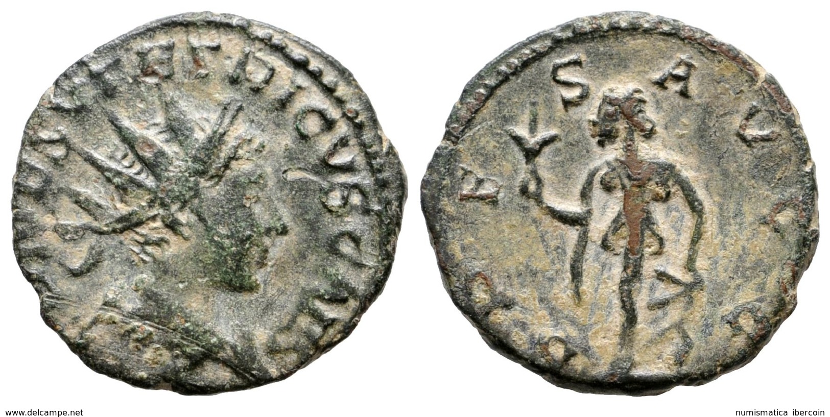 312 TETRICO II. Antoniniano. 274 D.C. Treveri. A/ Busto Radiado Y Drapeado Con Coraza A Derecha. C PIV ESV TETRICVS CAES - Röm. Republik (-280 / -27)