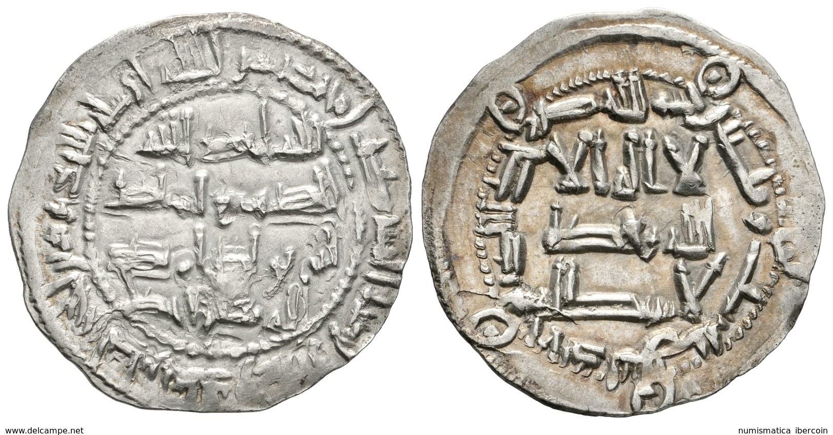 362 EMIRATO INDEPENDIENTE. Al-Hakam I. Dirham. 206H. Al-Andalus. V.122; Miles 97a. Ar. 2,65g. MBC. - Sonstige & Ohne Zuordnung