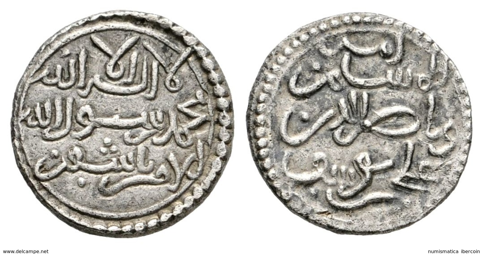 387 ALMORAVIDES. Ali Ibn Yusuf Y El Emir Tashfin. Quirate. 533-537H. V-1822; Hazard 1601. Ar. 0,95g. EBC-. - Other & Unclassified