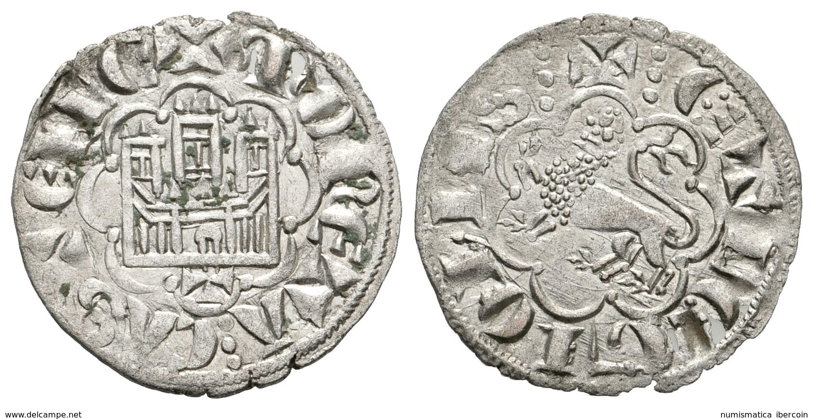412 ALFONSO X. Dinero. (1252-1284). Toledo. AB 271. Ve. 0,74g. EBC-. - Sonstige & Ohne Zuordnung