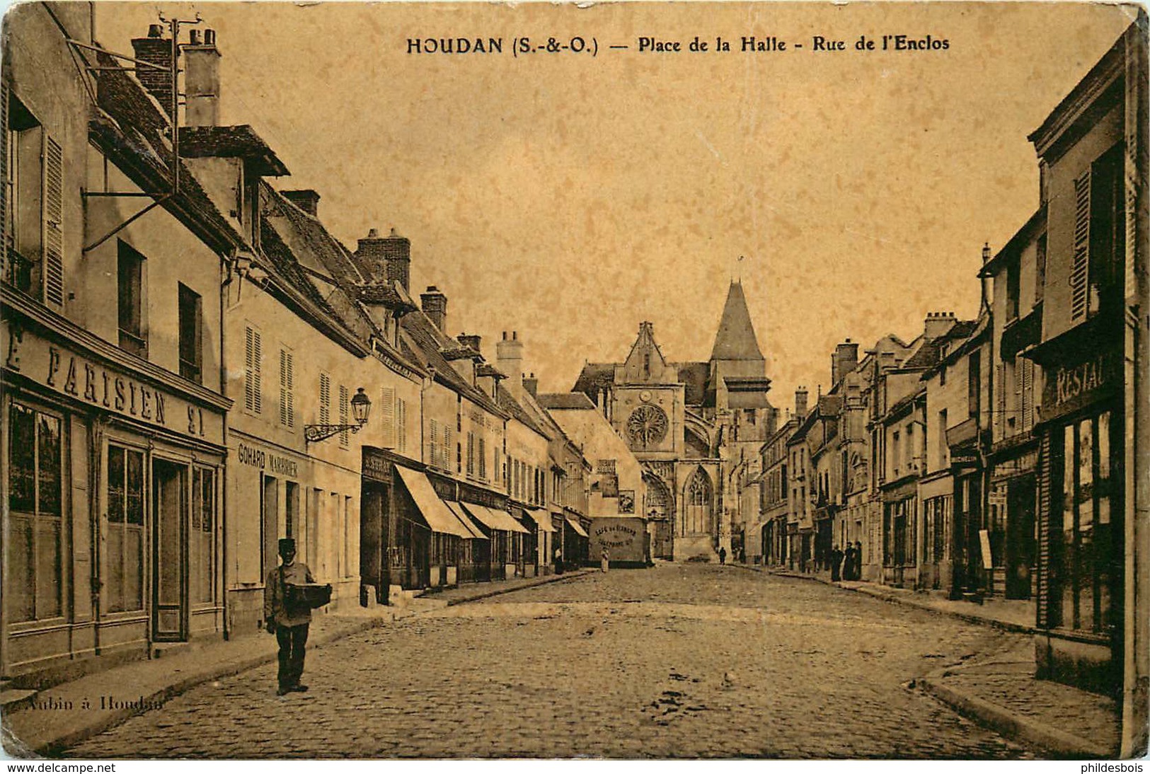 YVELINES   HOUDAN  Rue De L'enclos - Houdan