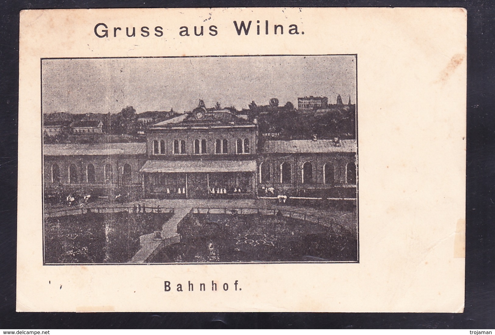 LV1-53 WILNA BAHNHOF - Lituanie