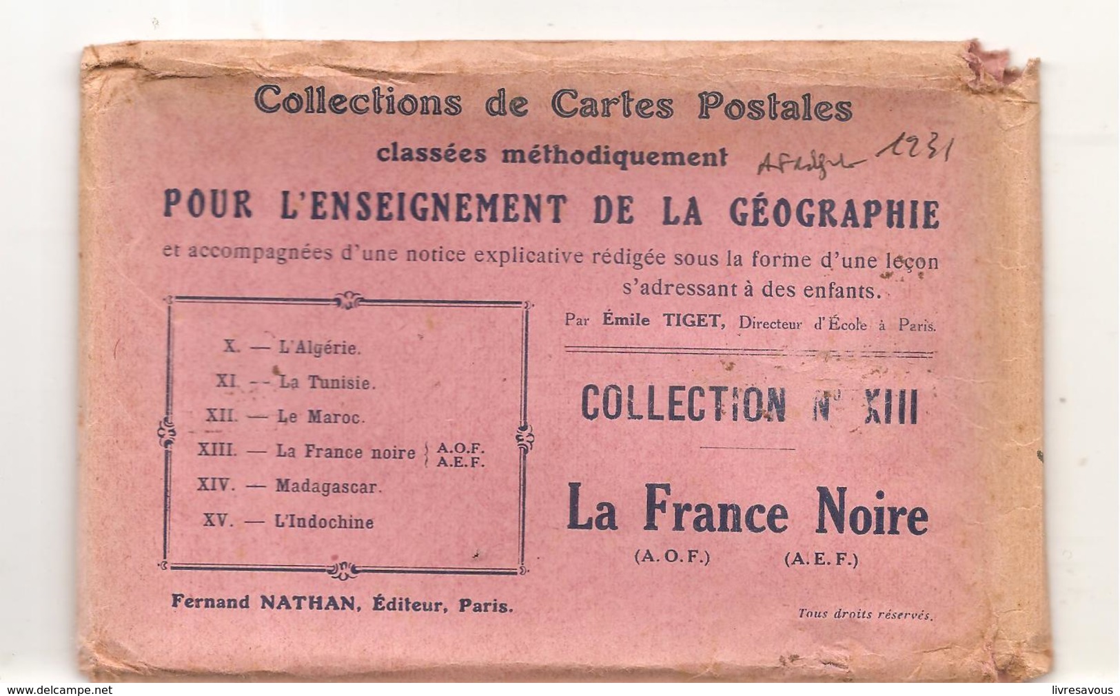 CPA AFRIQUE A.E.F. Le Résultat D'une Hécatombe - Non Classés