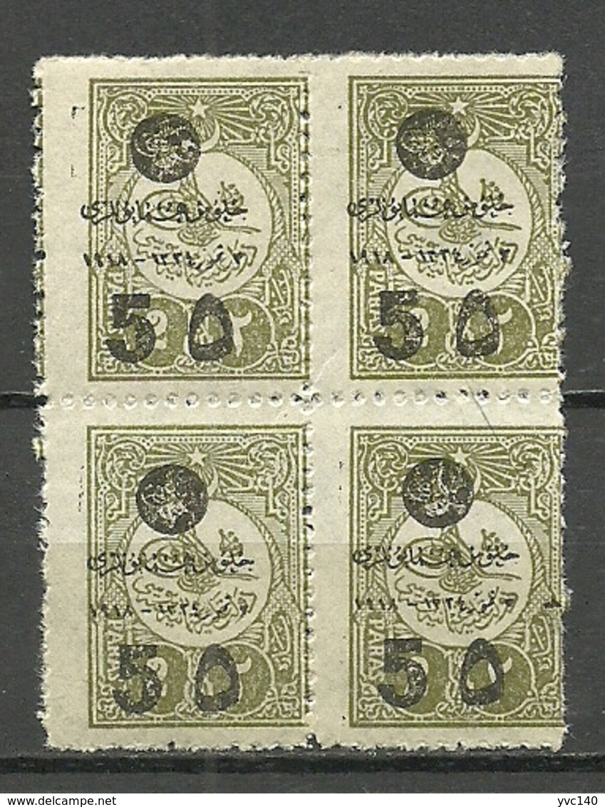 Turkey; 1919 The Accession To The Throne Of Sultan Mohammed VI. ERROR "Misplaced Perf." - Neufs