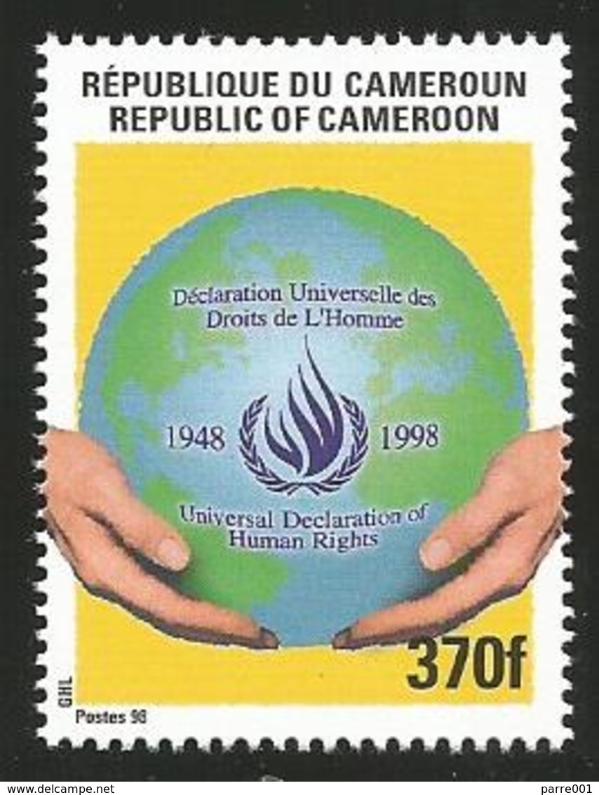 Cameroun Cameroon 1998 Declaration Of Human Rights 370f Mi 1236 Neuf Mint - Cameroon (1960-...)