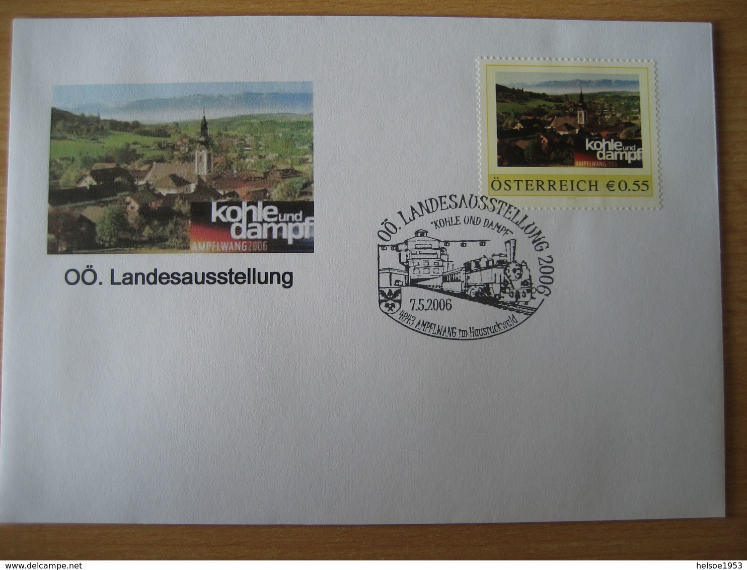 Österreich- Pers.BM O.Ö. Landesausstellung 2006 "Kohle Und Dampf" - Personalisierte Briefmarken
