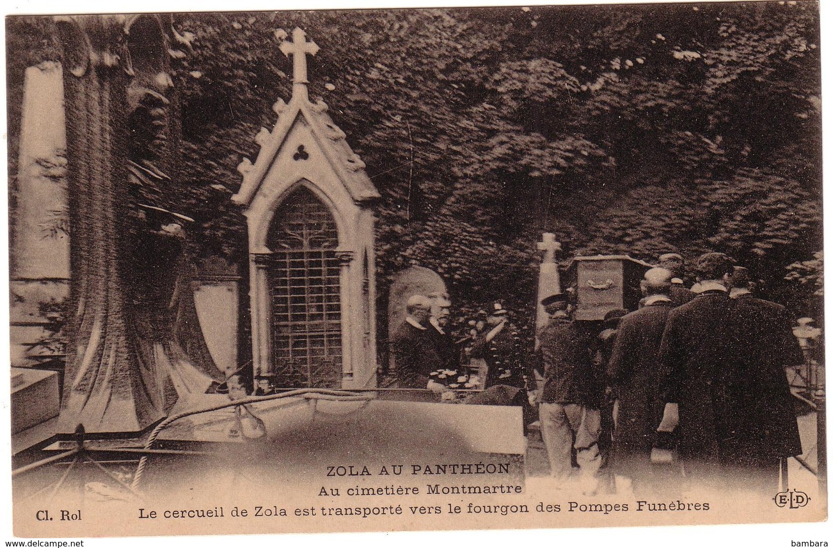 ZOLA AU PANTHEON - Au Cimetière De Montmartre. - Autres & Non Classés