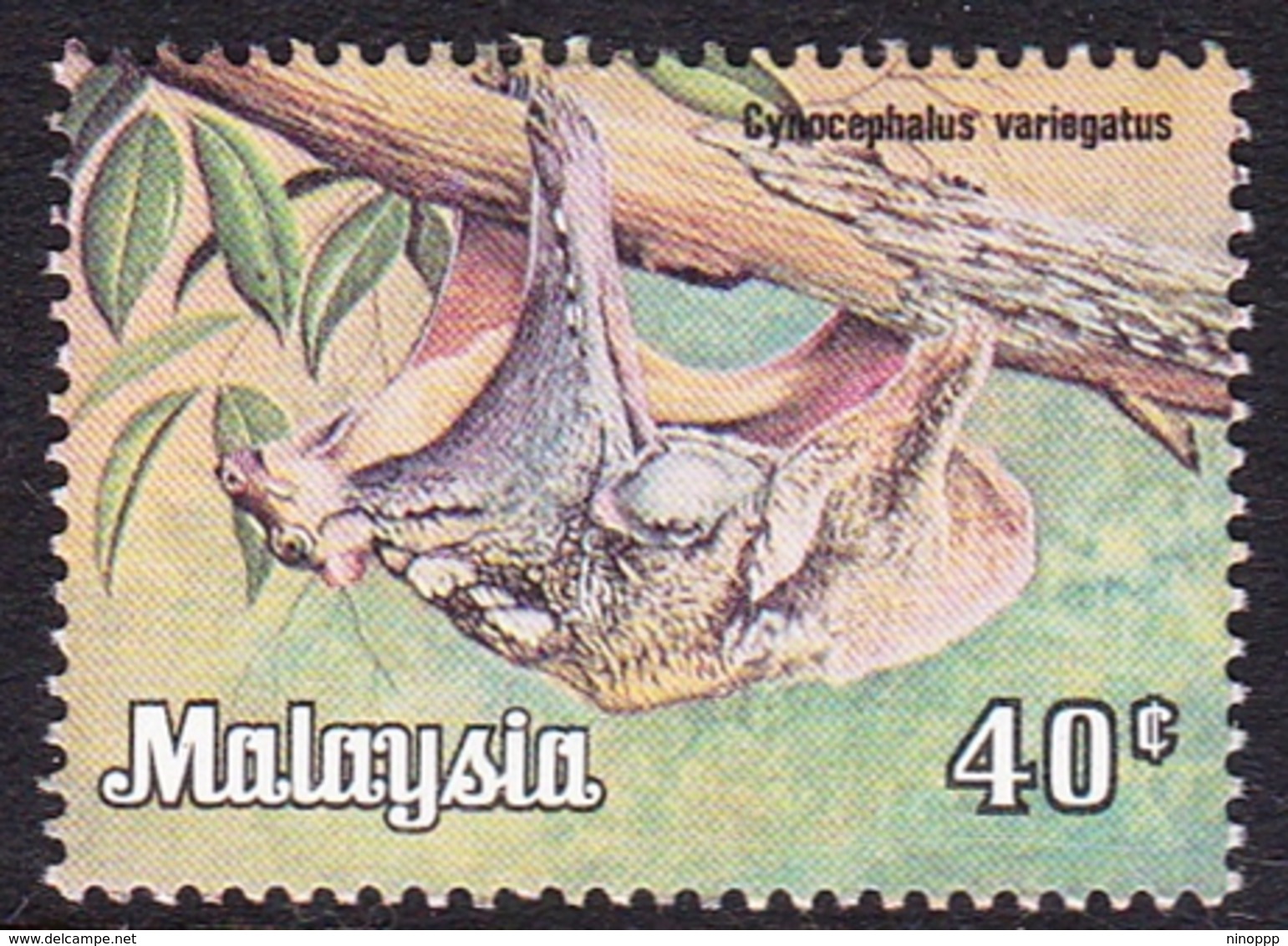 Malaysia SG 191 1979 Wildlife, 40c Flying Lemur, Mint Never Hinged - Malaysia (1964-...)